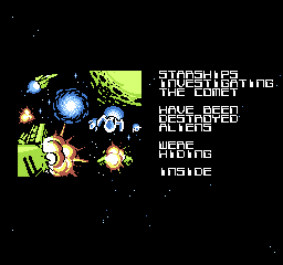 Halley Wars screenshot 5 for Famicom Disk System